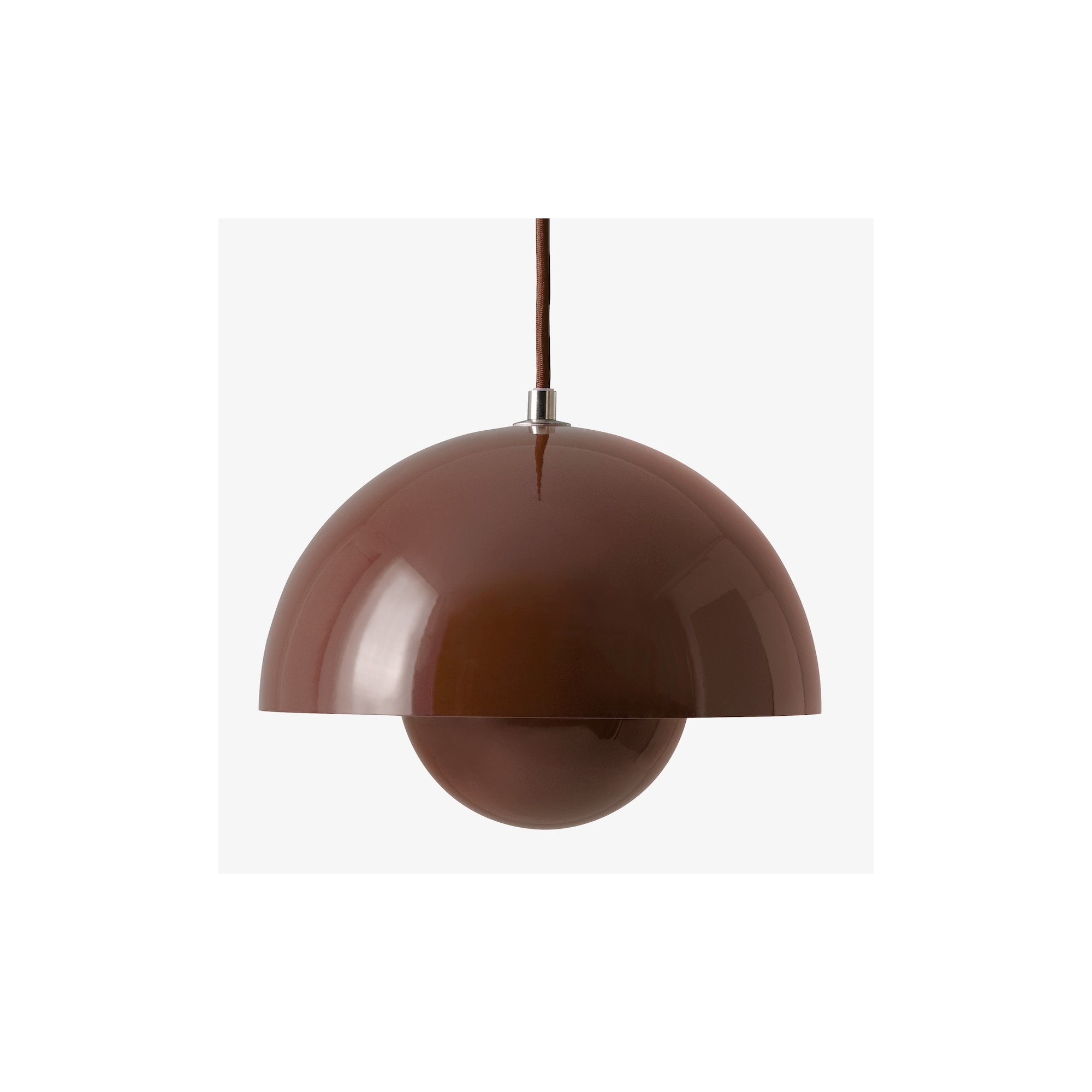 &Tradition – FlowerPot VP1 pendant, red brown