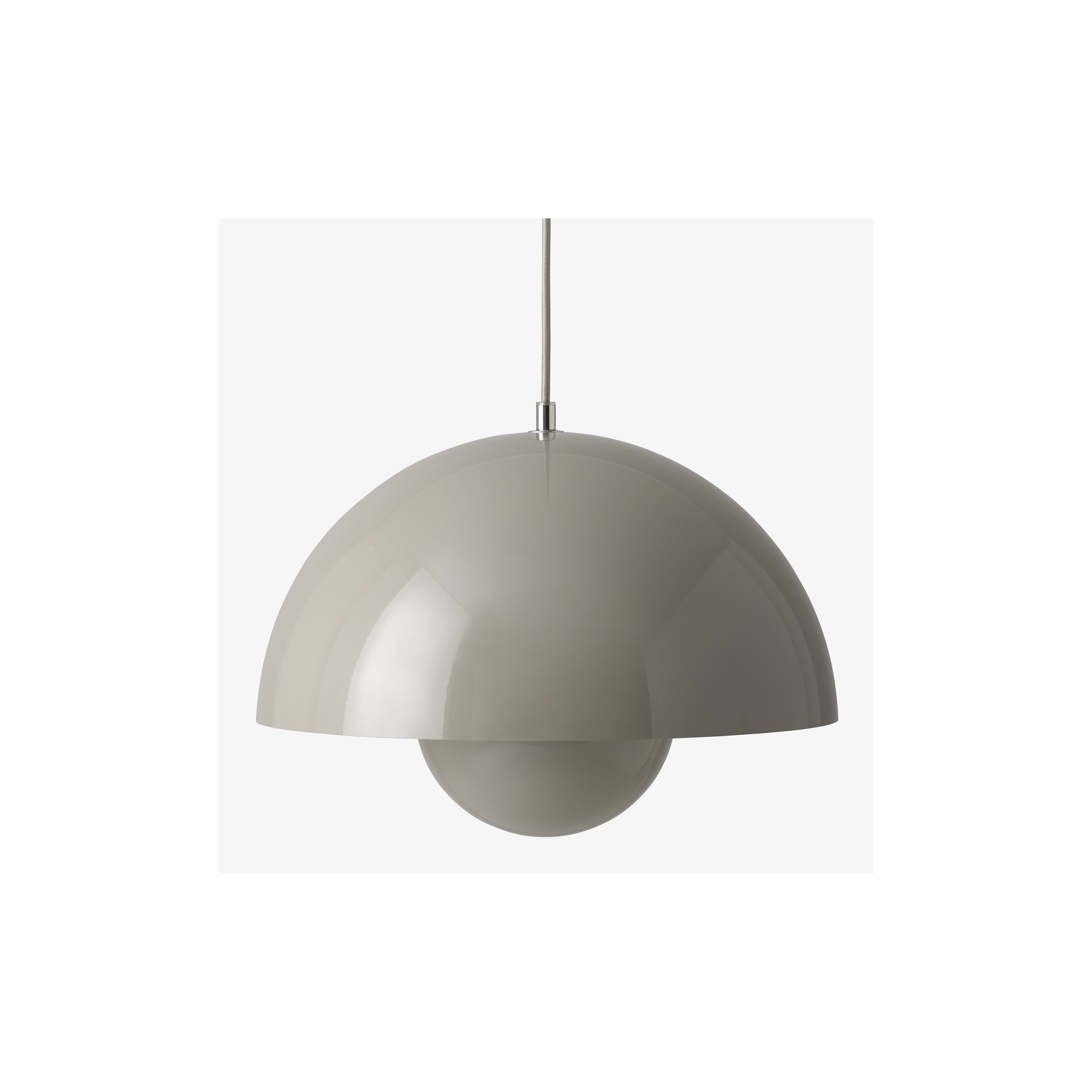 &Tradition – FlowerPot VP7 pendant, grey beige