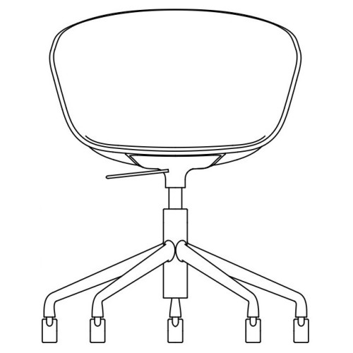 AAC52 (plastic shell + wheels) - HAY