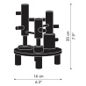 Large candleholder stainless steel - Fritz Hansen - Fritz Hansen