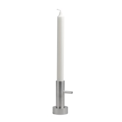 Single 1 steel candleholder - Fritz Hansen - Fritz Hansen