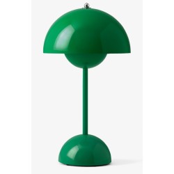 &Tradition – Lampe de table FlowerPot VP9 sans fil, signal green