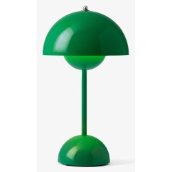 &Tradition – Lampe de table FlowerPot VP9 sans fil, signal green