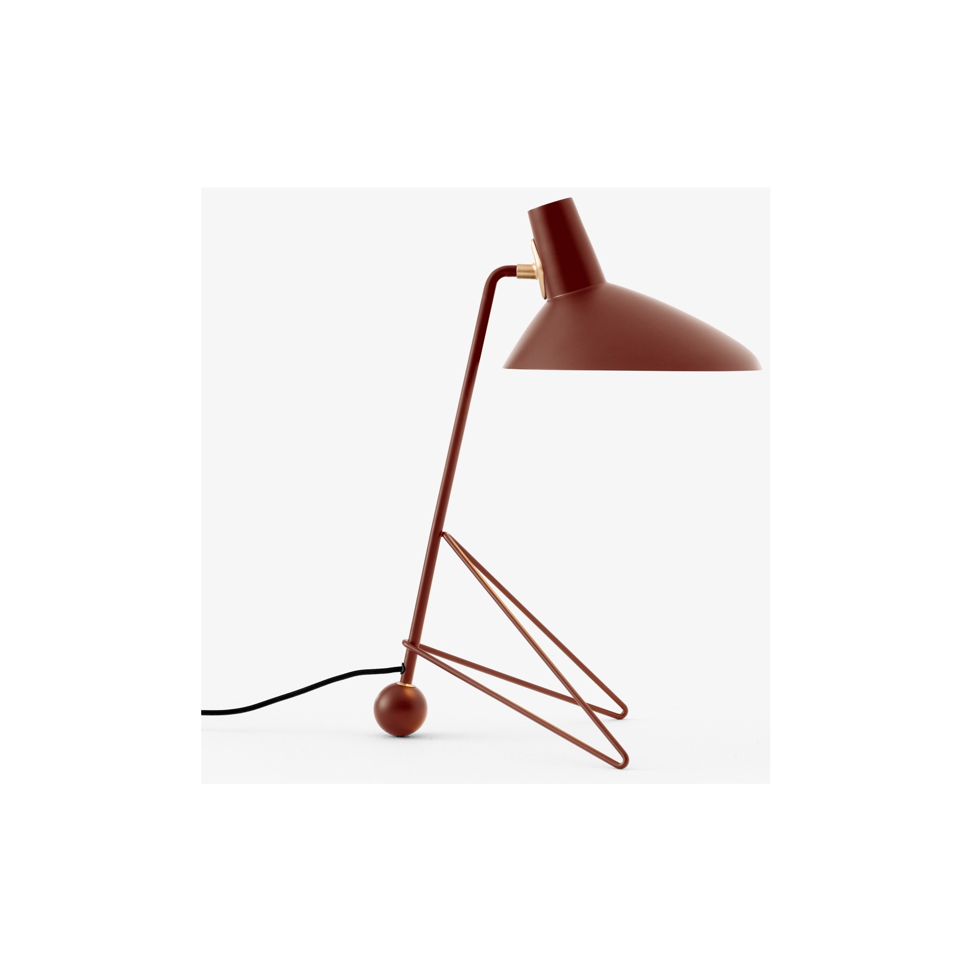 EPUISE - lampe de table Tripod marron - HM9 &tradition