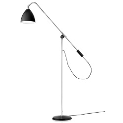 noir / chrome - Bestlite BL4 lampadaire - Gubi