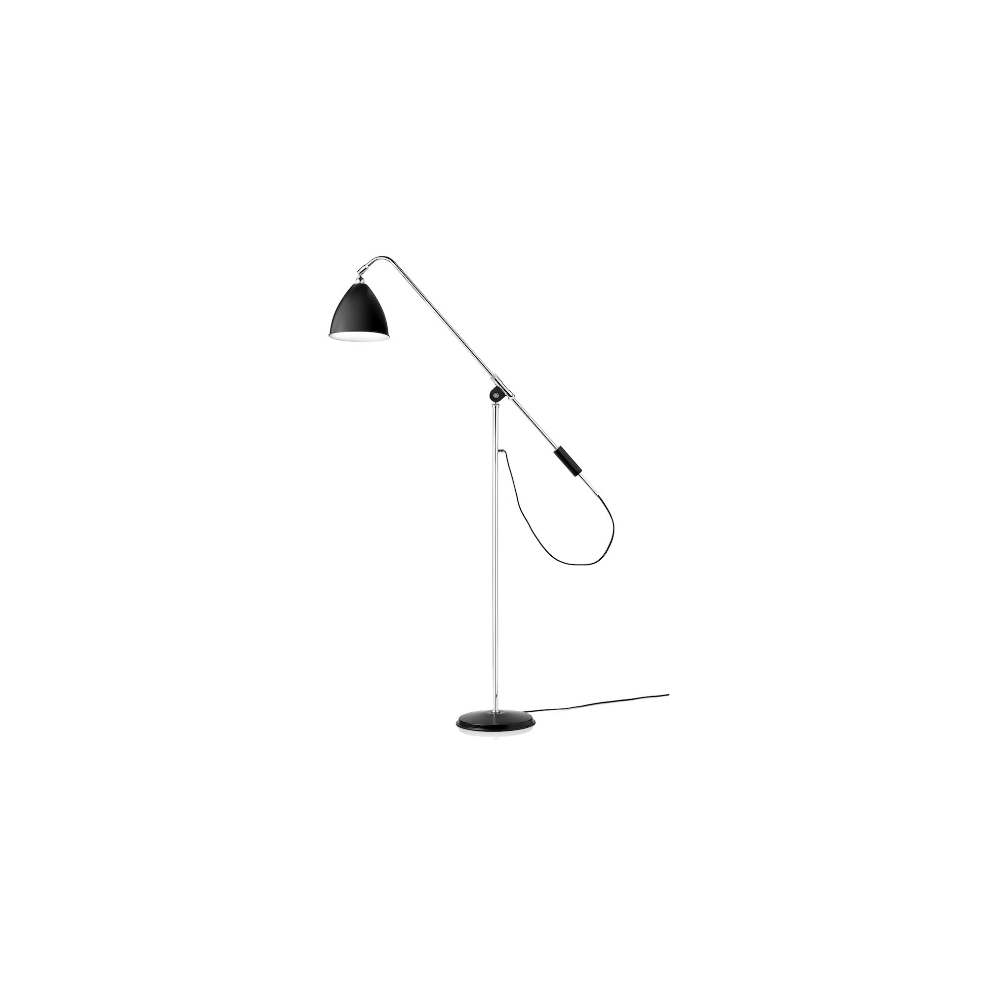 black / chrome - Bestlite BL4 floor lamp - Gubi