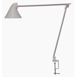 NJP with clamp – Light grey - Louis Poulsen