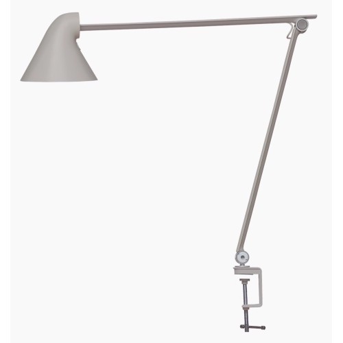 NJP with clamp – Light grey - Louis Poulsen