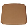 golden brown - Loke 7050 leather - CH23 seat cushion - Carl Hansen & Søn