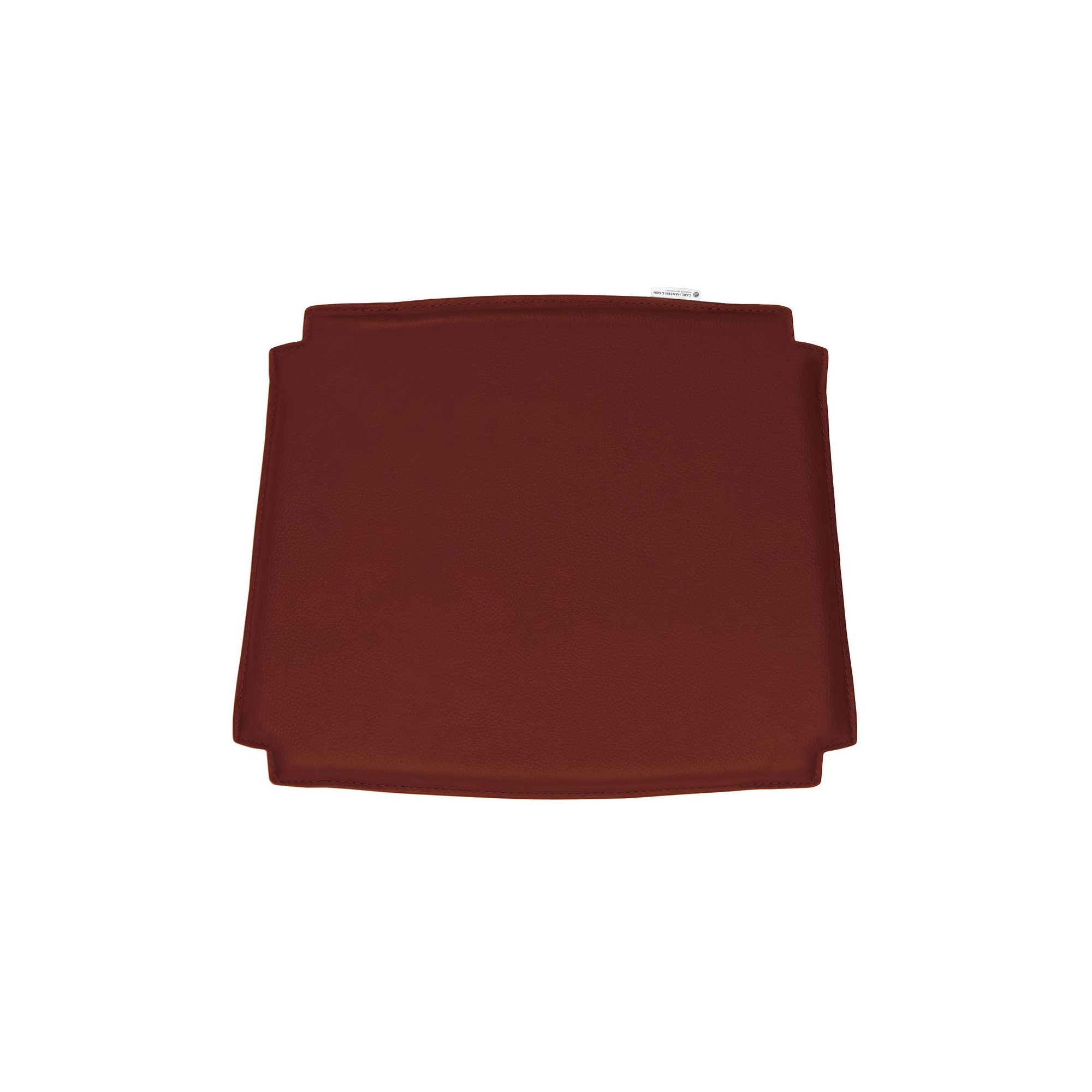 ÉPUISÉ - rouge - cuir Loke 7170 - coussin d'assise CH23 - Carl Hansen & Søn