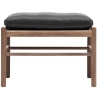 oiled walnut + Sif 98 leather - OW149-F ottoman Colonial - Carl Hansen & Søn