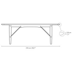 Hunting Table BM1160 - Carl Hansen & Søn