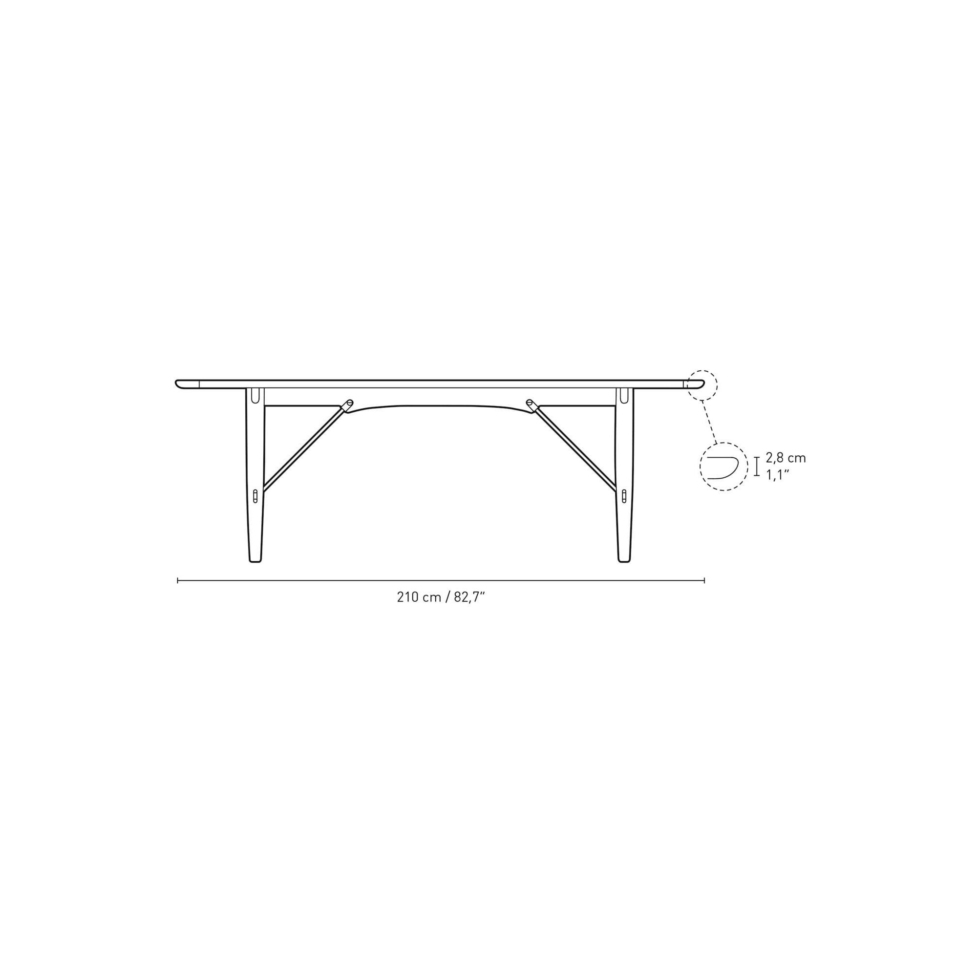 Hunting Table BM1160 - Carl Hansen & Søn