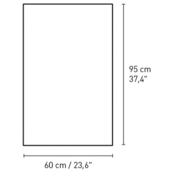 SOLD OUT - 95x60cm CH322 extension leaf - Carl Hansen & Søn