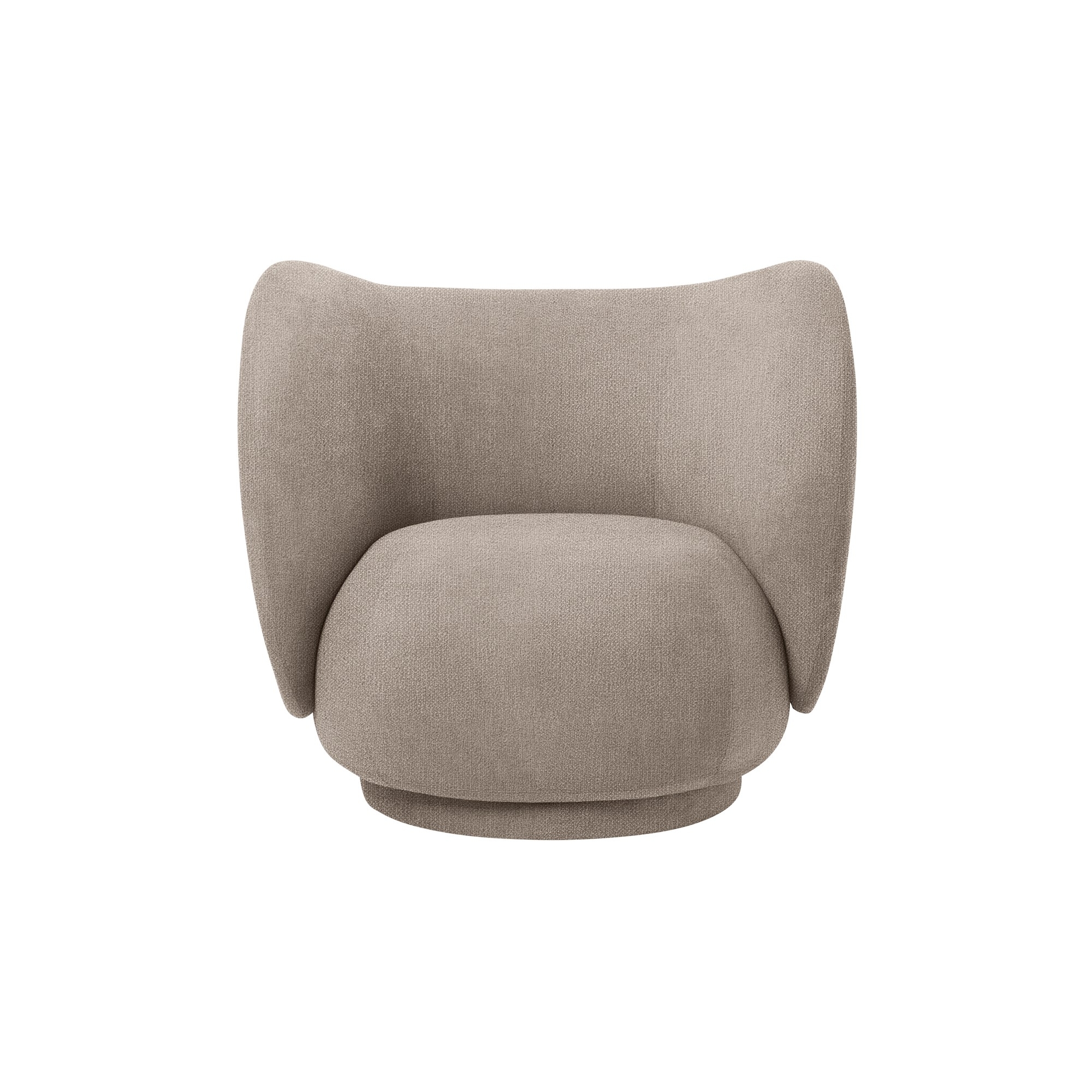 Ferm Living – Rico lounge chair, Bouclé sand