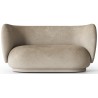 Ferm Living – Rico 2-seater sofa, Faded Velvet 16 sand