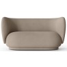 Canapé 2 places Rico – Bouclé sand - Ferm Living