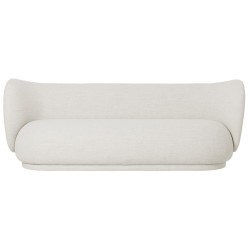 Rico 3-seater sofa – Bouclé off-white - Ferm Living