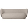 Rico 3-seater sofa – Bouclé sand - Ferm Living