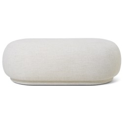 Ferm Living – Ottoman Rico, Bouclé Off-White