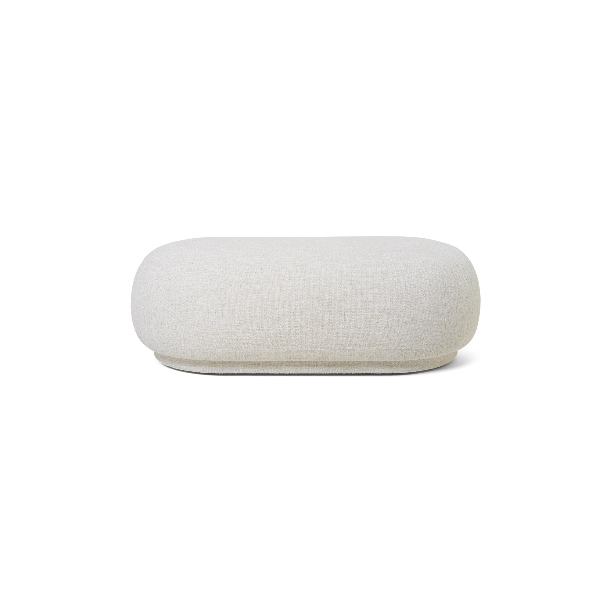 Ferm Living – Ottoman Rico, Bouclé Off-White