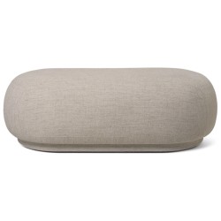 Ottoman Rico – Bouclé sand - Ferm Living