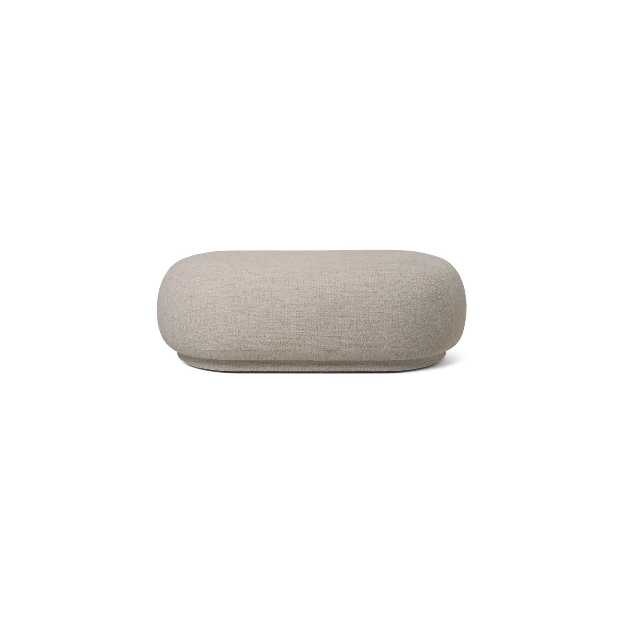 Ottoman Rico – Bouclé sand - Ferm Living