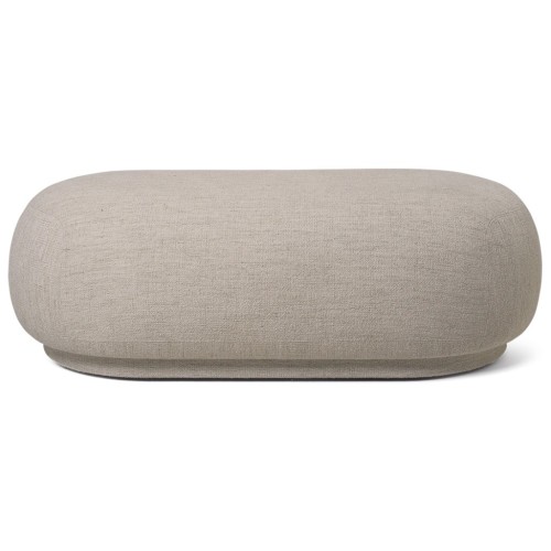 Ferm Living – Ottoman Rico, Bouclé sand