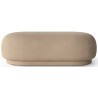 Ottoman Rico – Brushed sand - Ferm Living