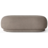 Ottoman Rico – Brushed warm grey - Ferm Living