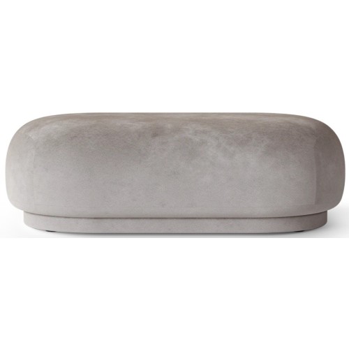 Ferm Living – Ottoman Rico, Faded Velvet 17 Concrete