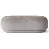 Ottoman Rico – Faded Velvet 17 Concrete - Ferm Living