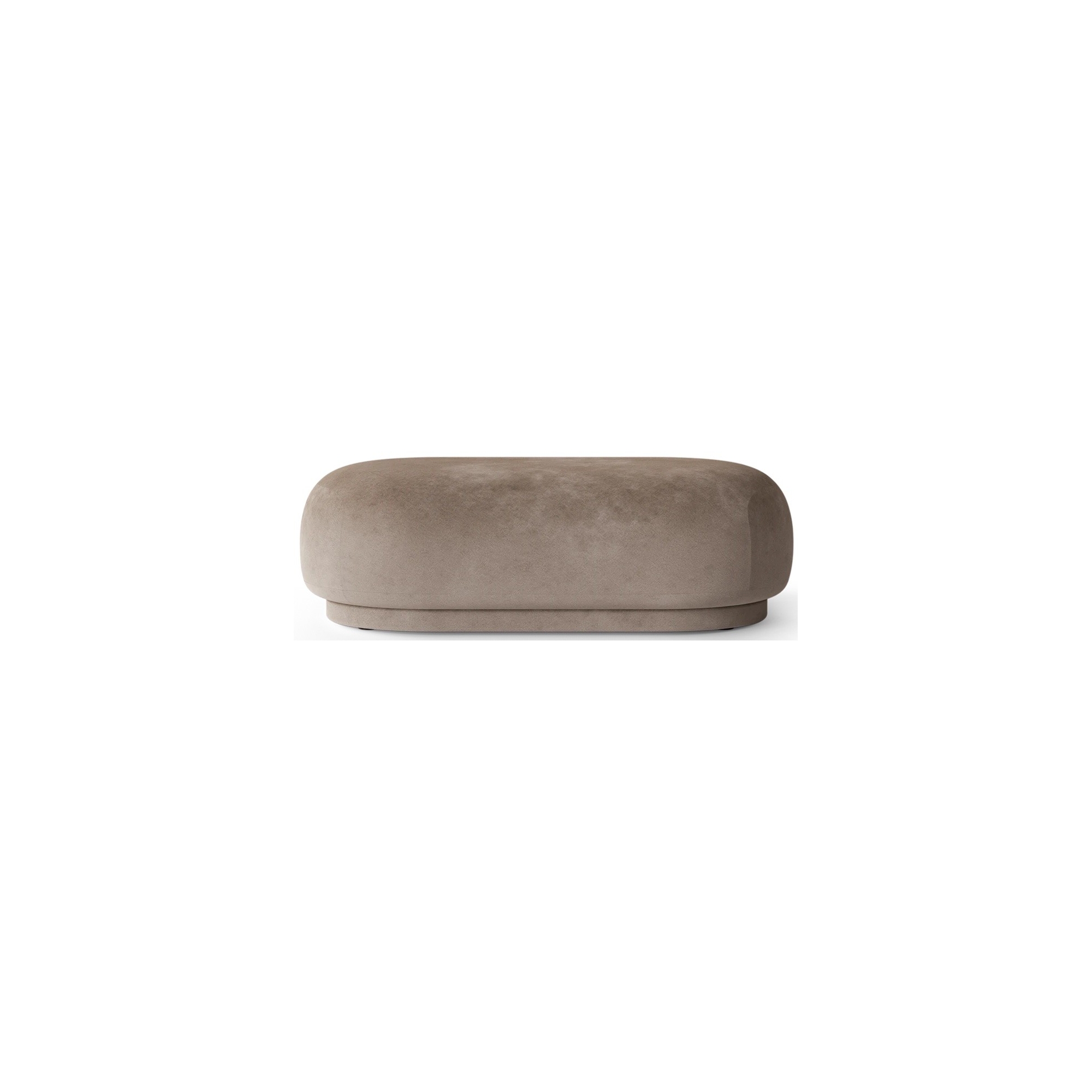 Ferm Living – Ottoman Rico, Faded Velvet 26 beige