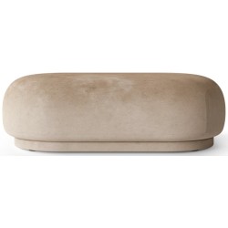 Ferm Living – Ottoman Rico, Faded Velvet 16 Sand