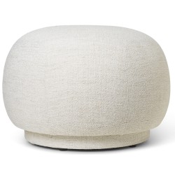 Rico pouf – Bouclé off-white - Ferm Living