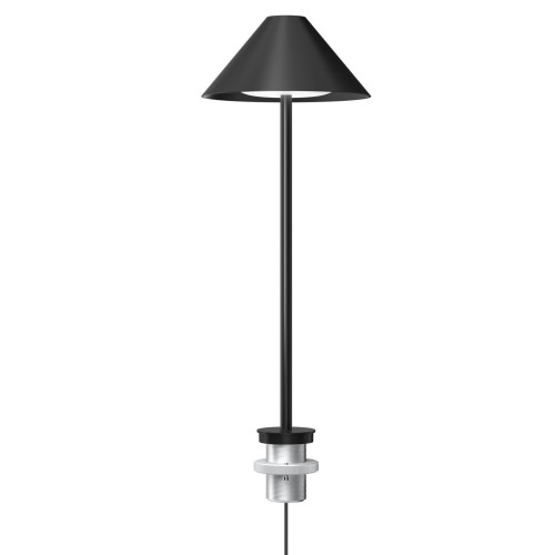 Keglen Table lamp with pin, black - Louis Poulsen