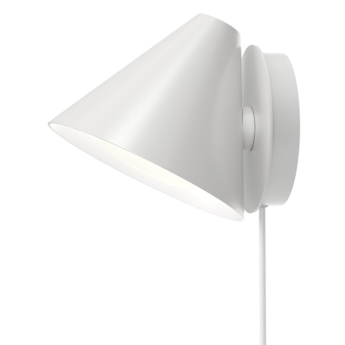 Keglen Wall lamp, white - Louis Poulsen