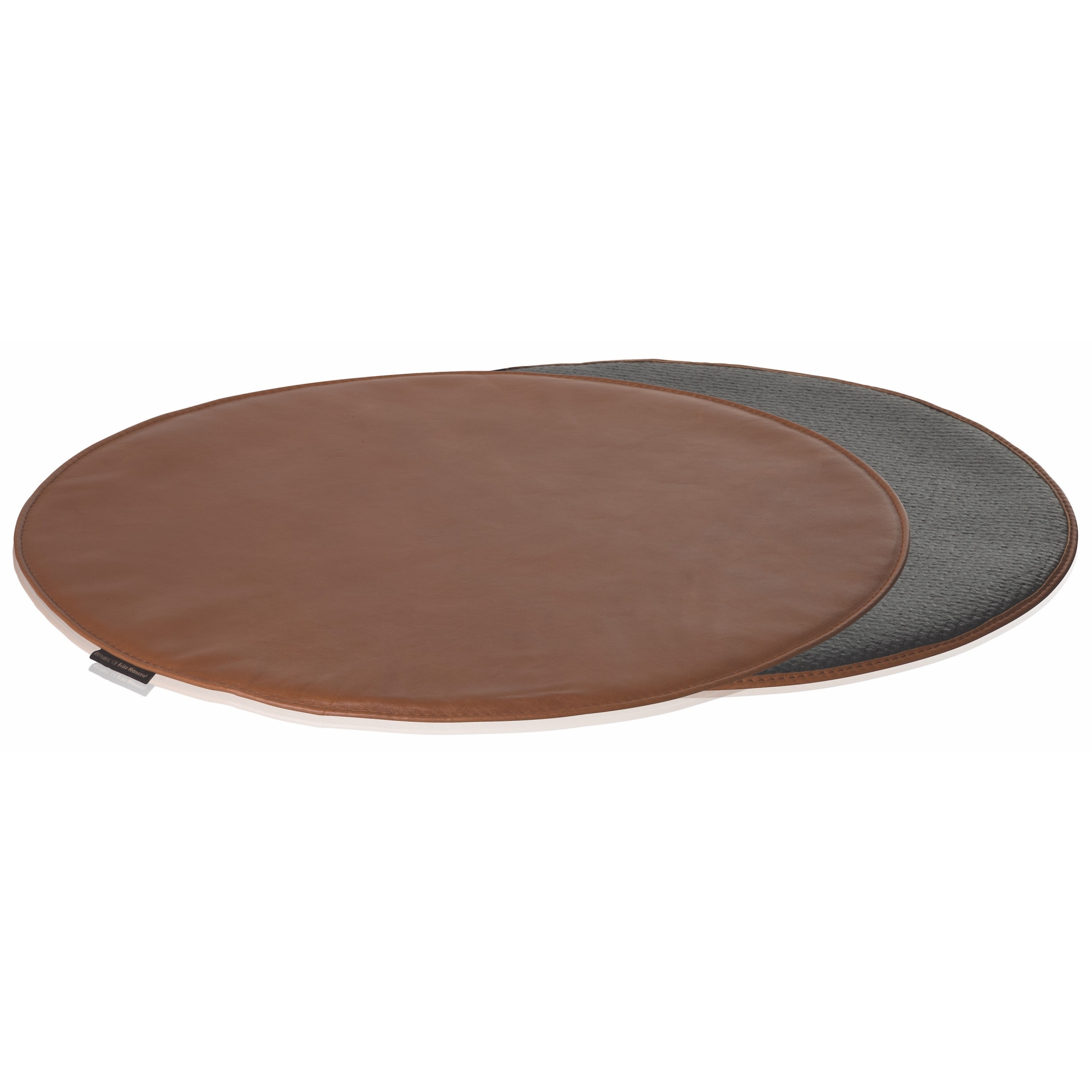 cuir Wild walnut - coussin d'assise pour Série 7 - Fritz Hansen