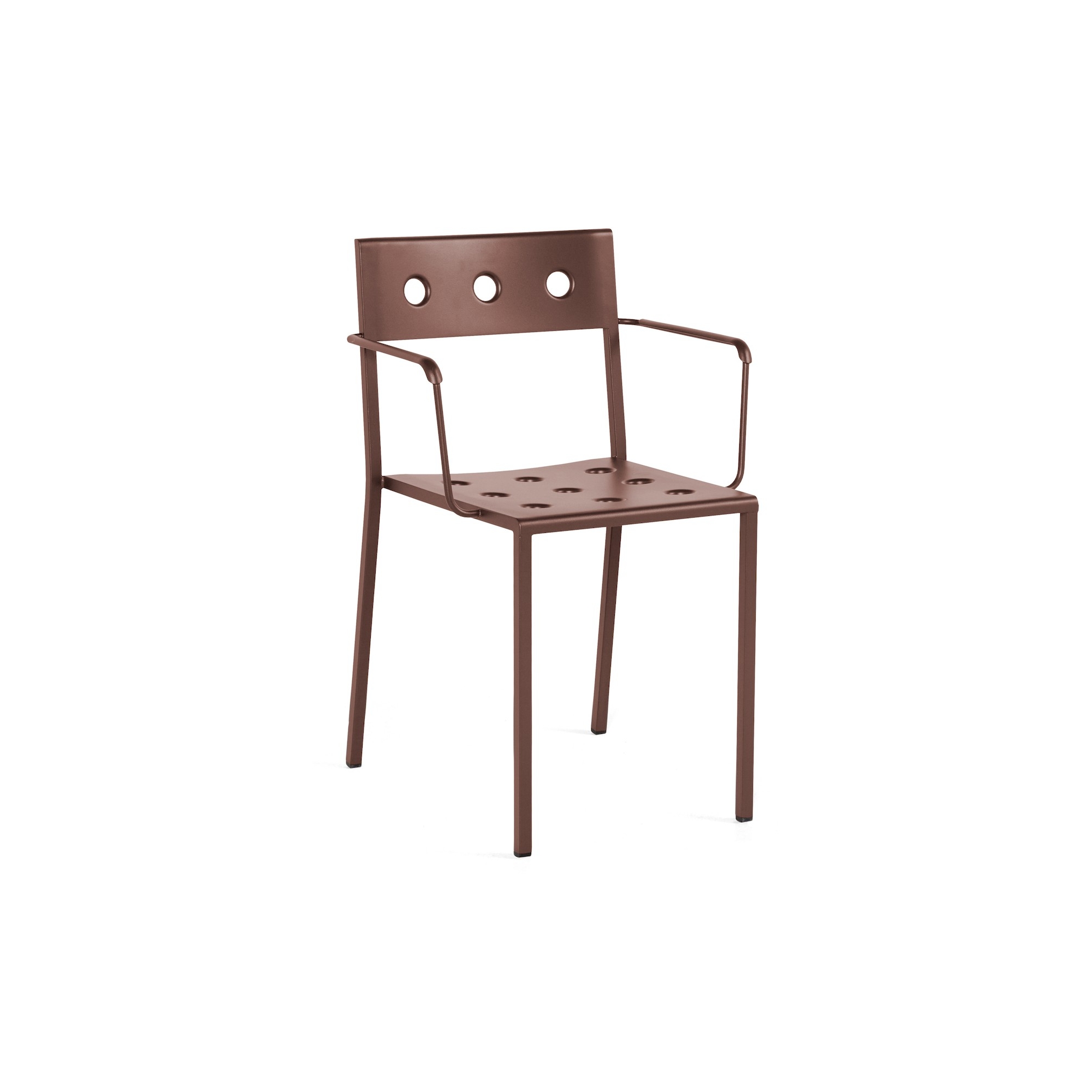 Iron Red – Balcony Dining Armchair - HAY