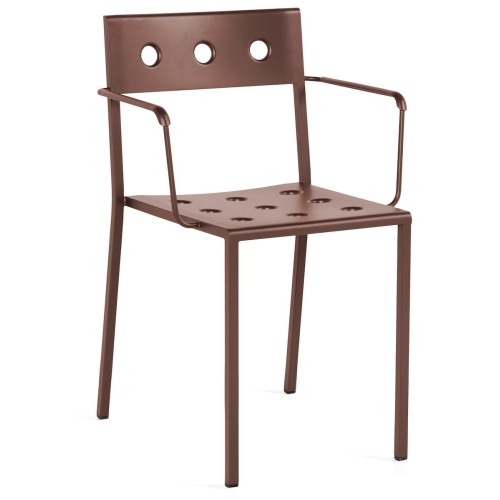 Iron Red – Fauteuil de table Balcony - HAY