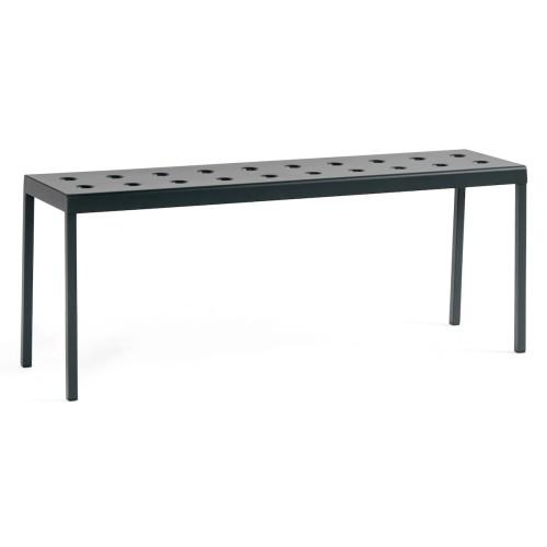 Anthracite – Balcony bench 119,5 cm - HAY