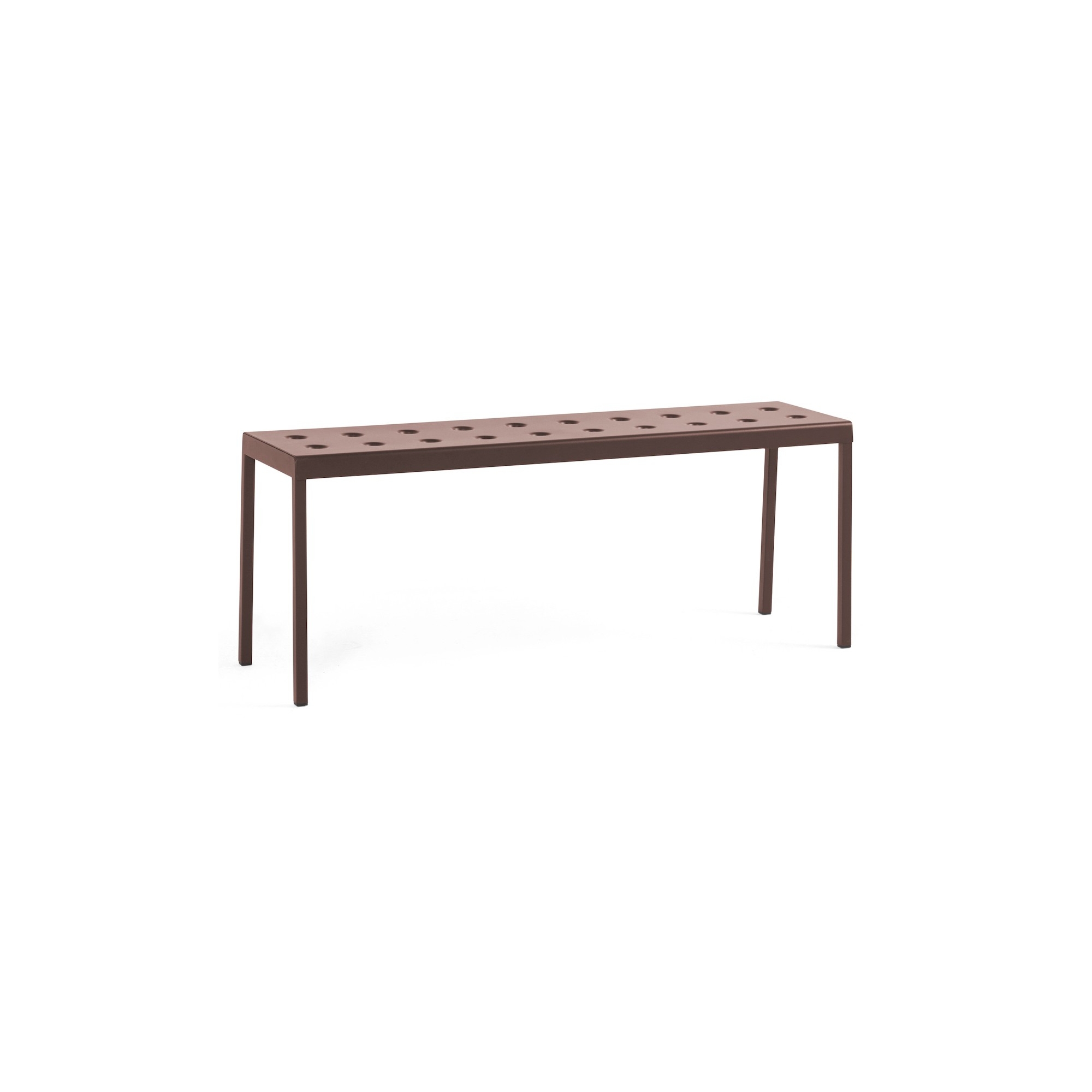 Iron Red – Balcony bench 119,5 cm - HAY