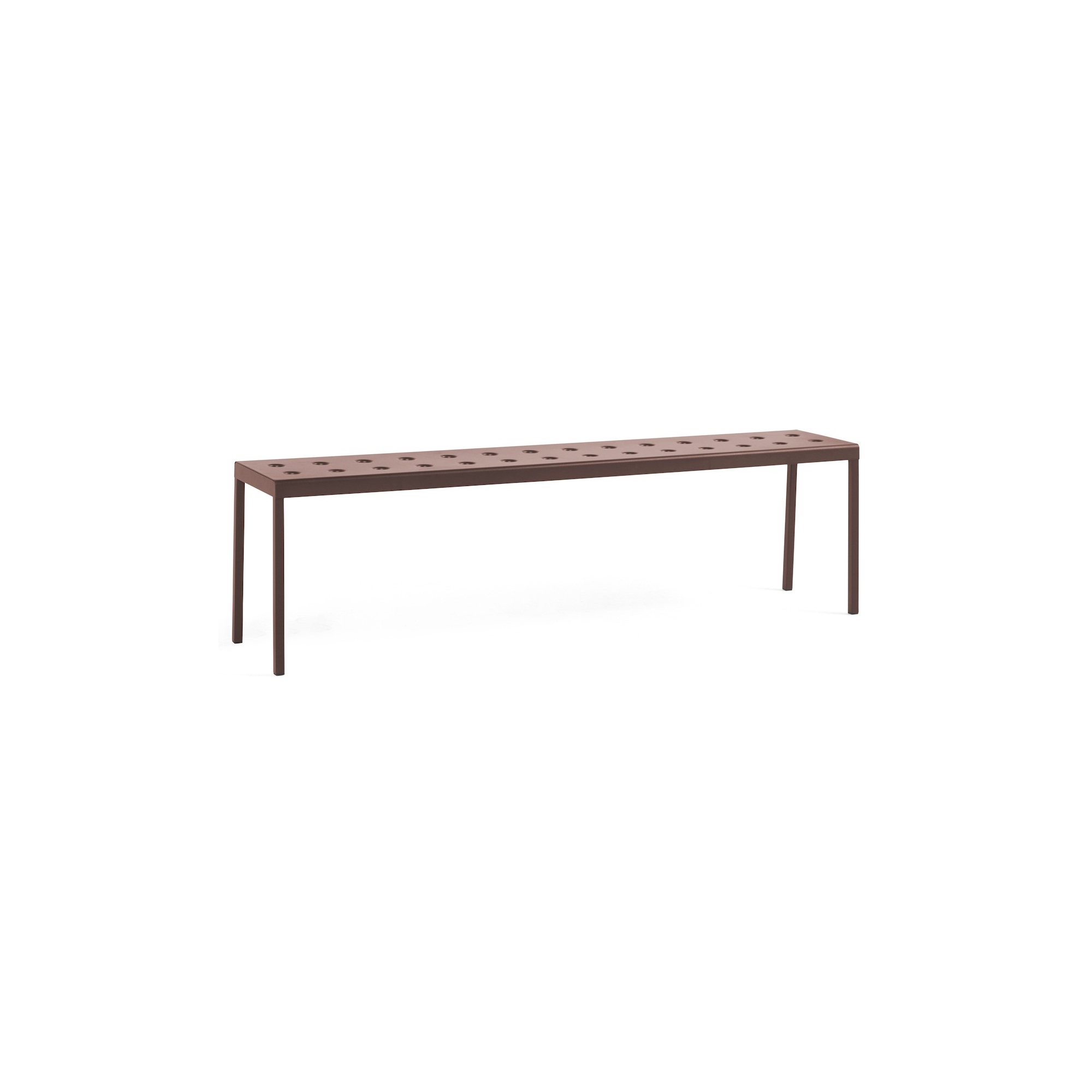 Iron Red – Balcony bench 165,5 cm - HAY