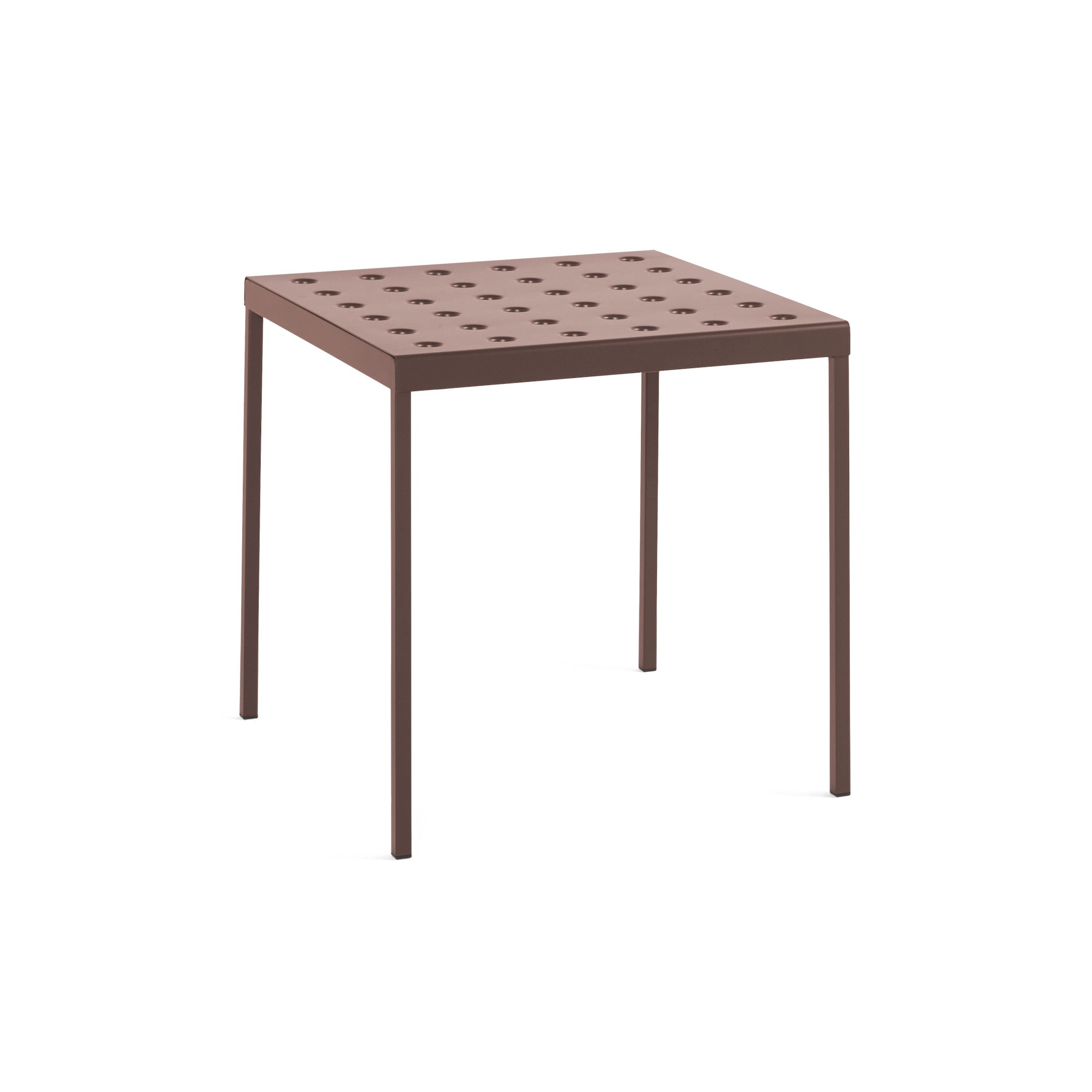 Iron Red – Balcony Table 75x76 cm - HAY