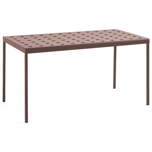 Iron Red – Balcony Table 144x76 cm - HAY