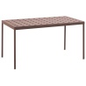 Iron Red – Balcony Table 144x76 cm - HAY