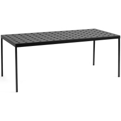 Anthracite – Balcony Table 190x87 cm - HAY