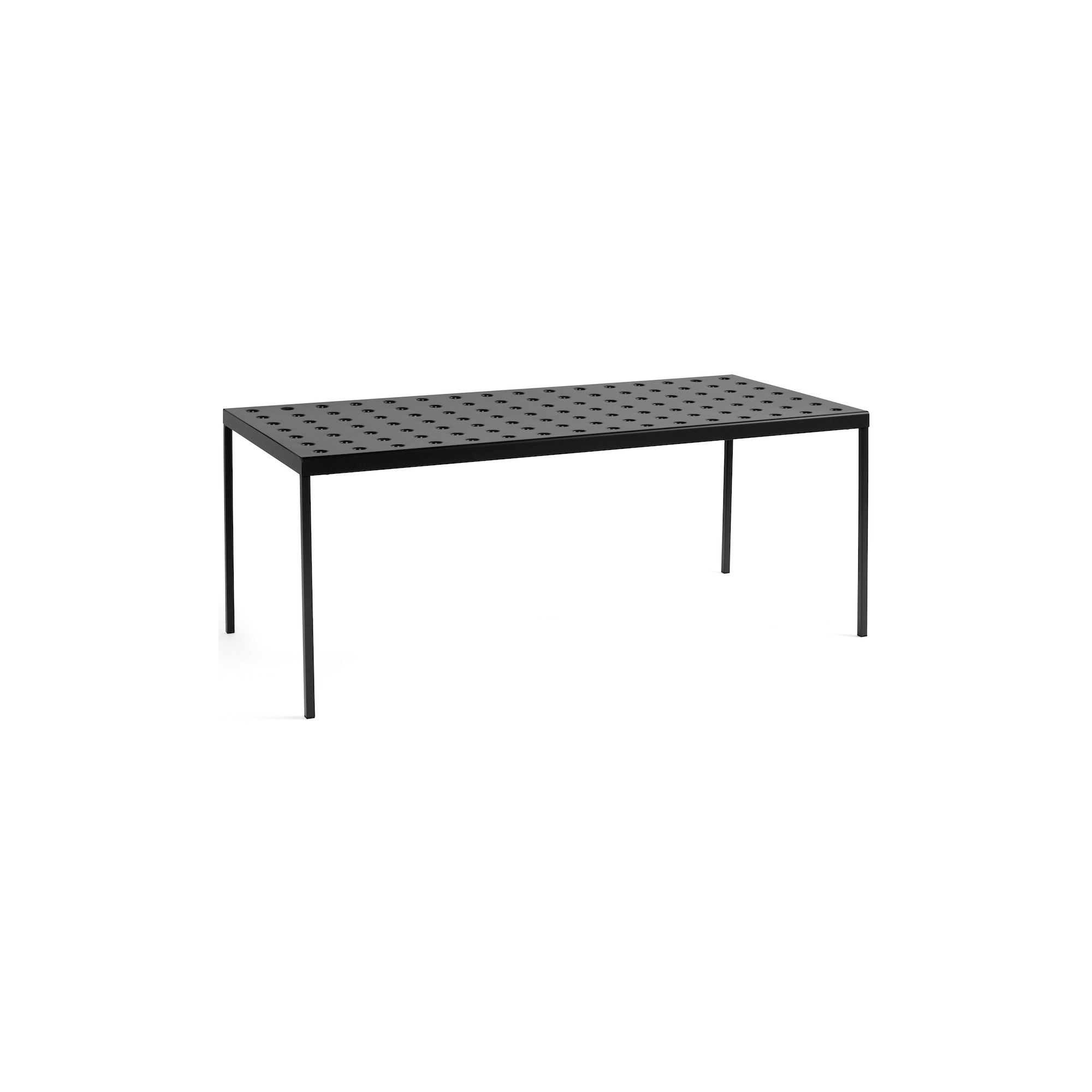 Anthracite – Balcony Table 190x87 cm - HAY