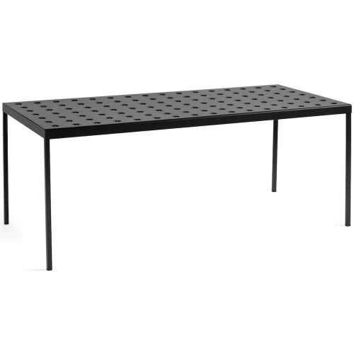 Anthracite – Balcony Table 190x87 cm - HAY