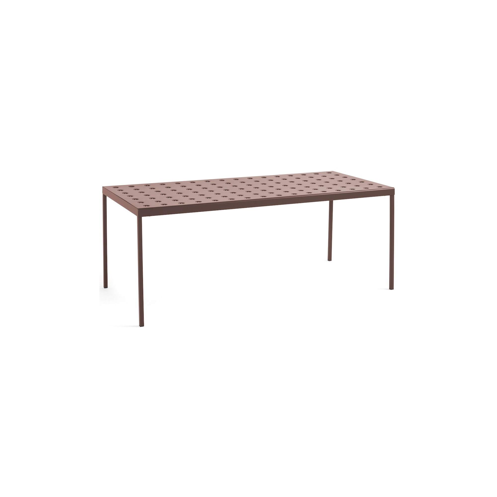 Iron Red – Balcony Table 190x87 cm - HAY